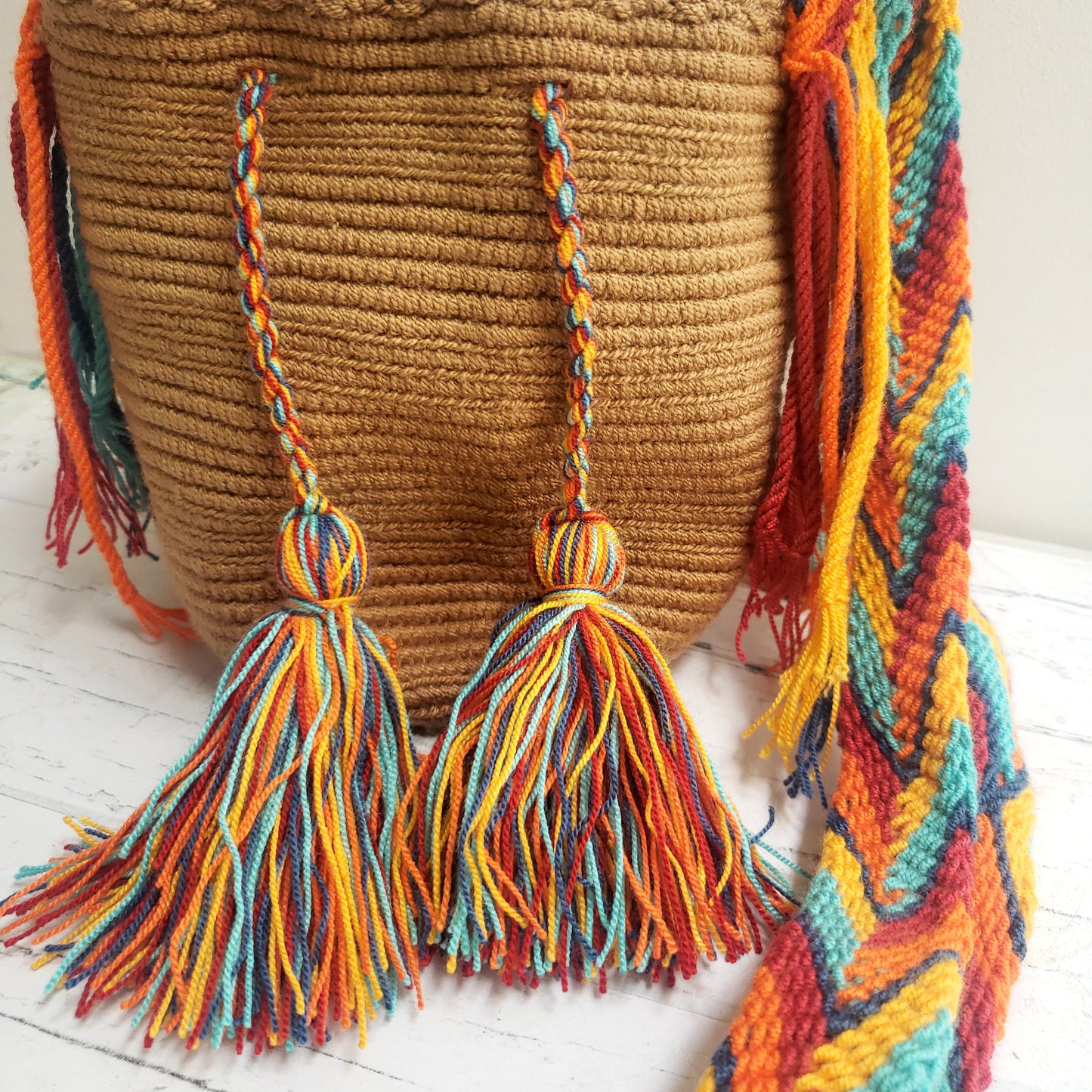 Wayuu Crossbody Mochila- bag SMALL SIZE