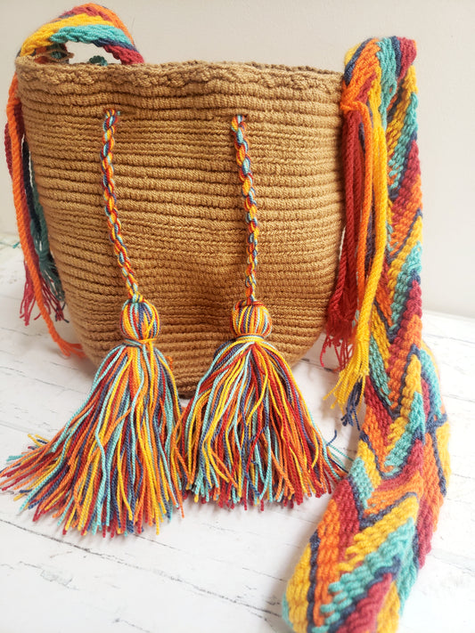 Wayuu Crossbody Mochila- bag SMALL SIZE