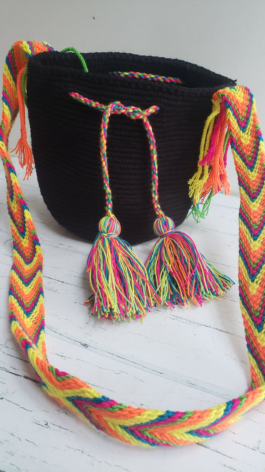 Wayuu Crossbody Mochila- bag SMALL SIZE