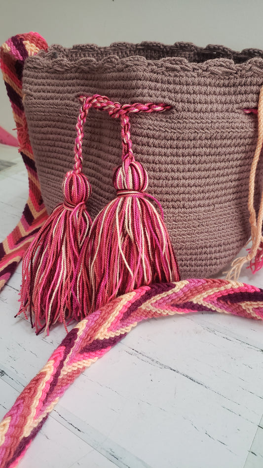 Wayuu Crossbody Mochila- bag SMALL SIZE