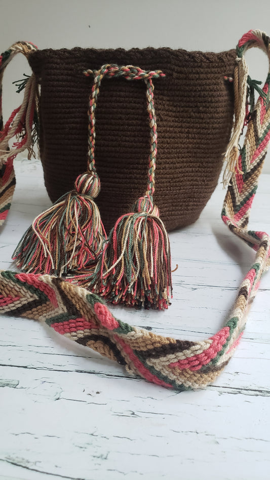 Wayuu Crossbody Mochila- bag SMALL SIZE