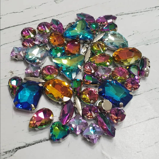 Rainbow AB Mixed Pack- 50 pieces